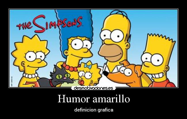 Humor amarillo -