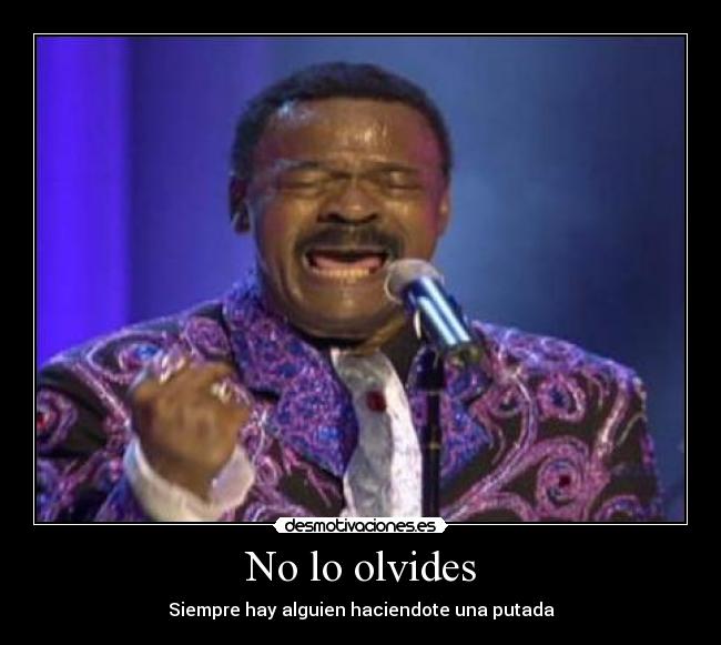No lo olvides -