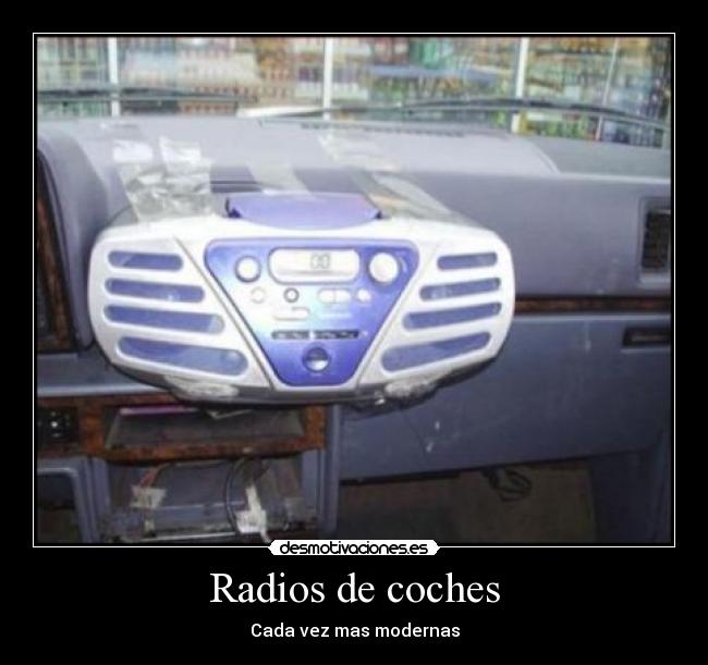 Radios de coches -