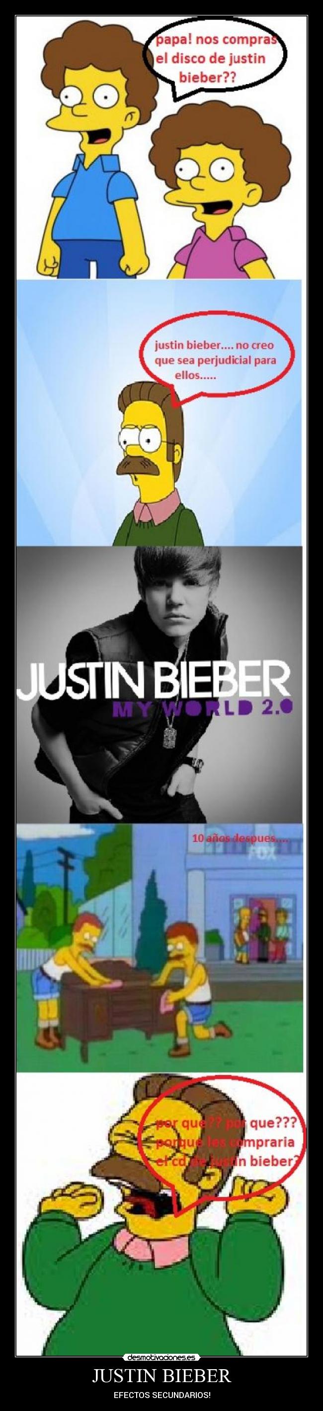 JUSTIN BIEBER - EFECTOS SECUNDARIOS!