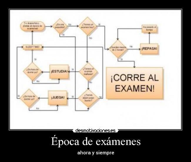 Época de exámenes - 