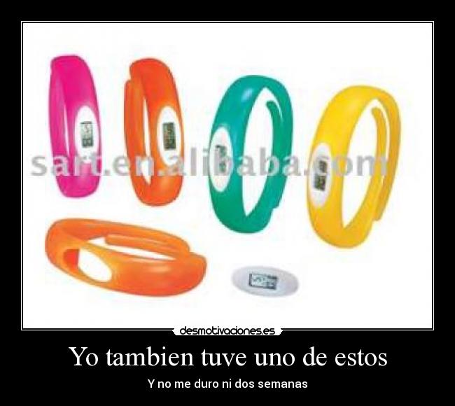 Yo tambien tuve uno de estos - Y no me duro ni dos semanas