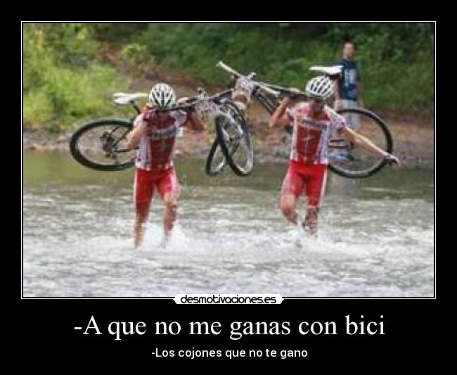 carteles bici desmotivaciones