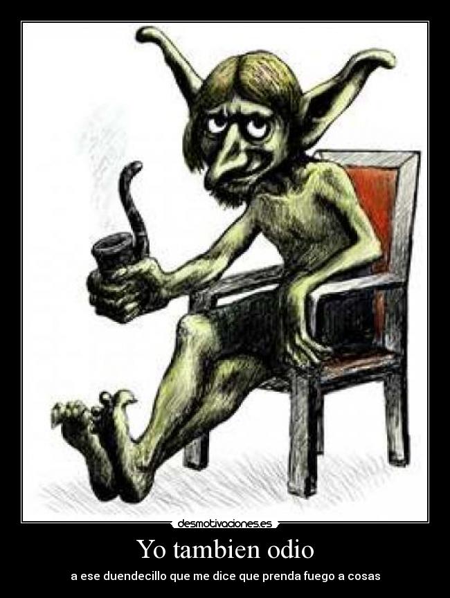Yo tambien odio - 