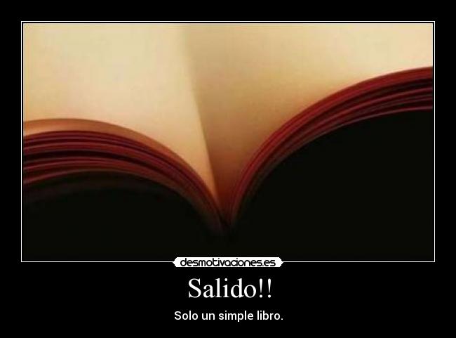Salido!! - Solo un simple libro.