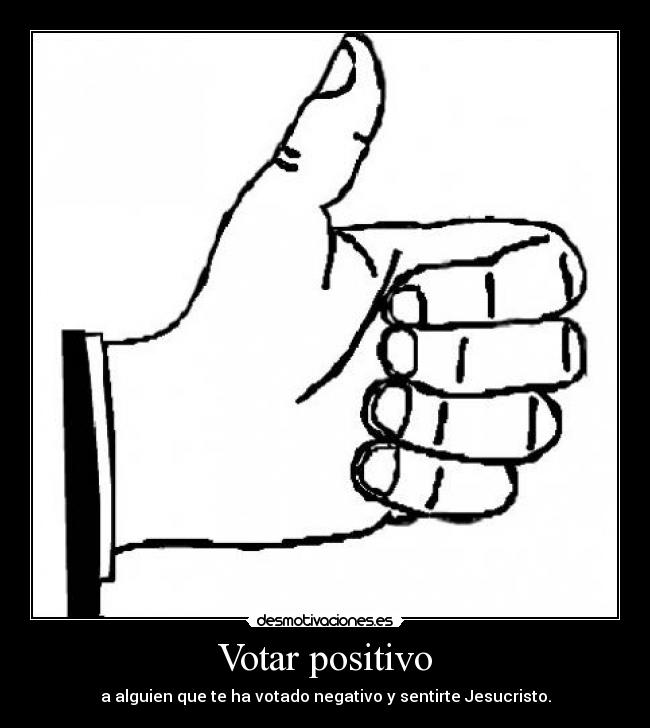 Votar positivo - 