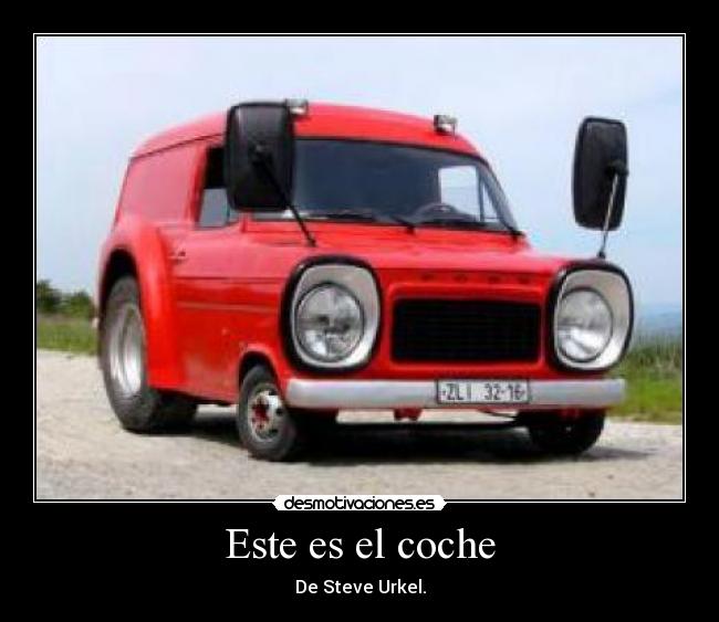 Este es el coche -