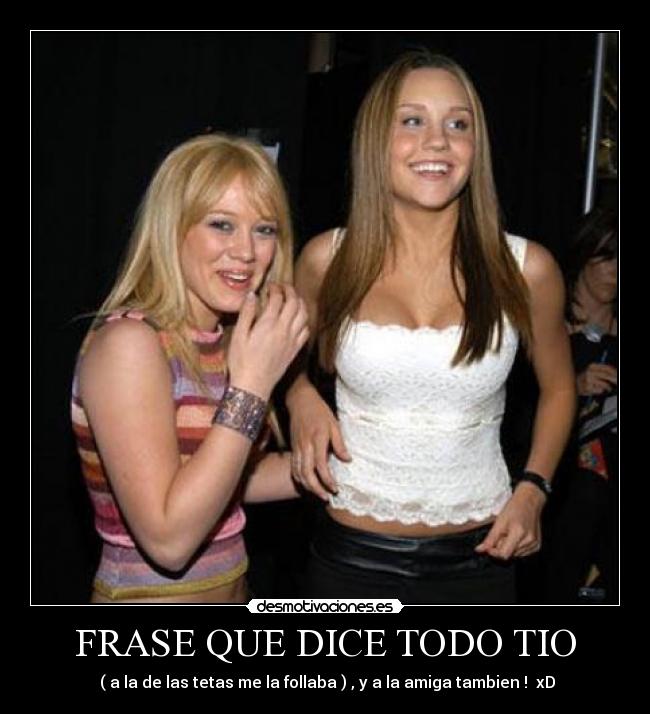 FRASE QUE DICE TODO TIO -