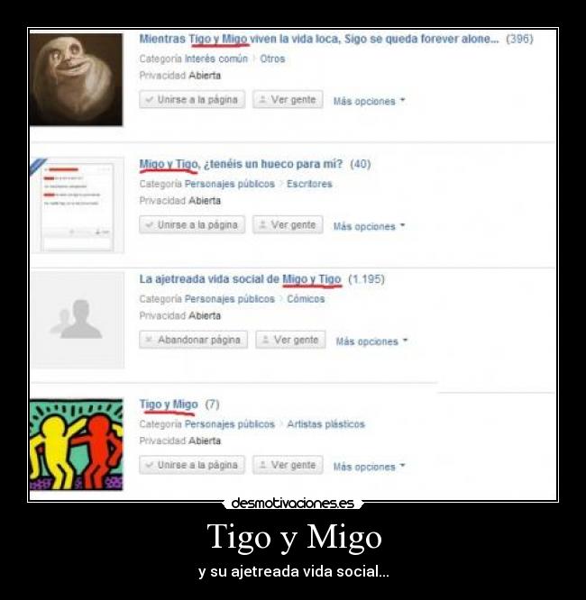 Tigo y Migo - 