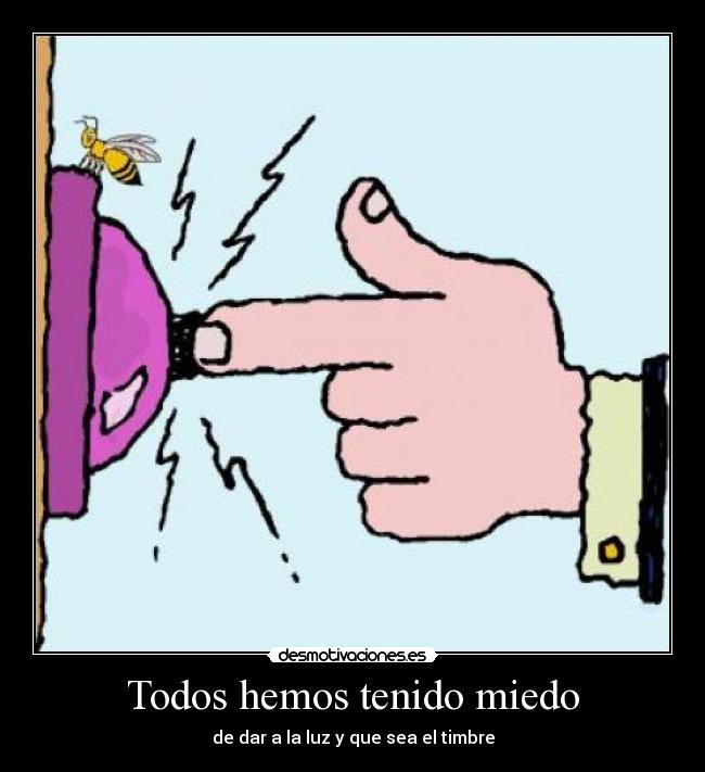 Todos hemos tenido miedo - de dar a la luz y que sea el timbre