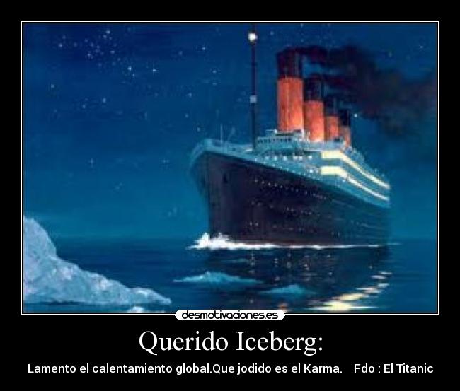 Querido Iceberg: - 