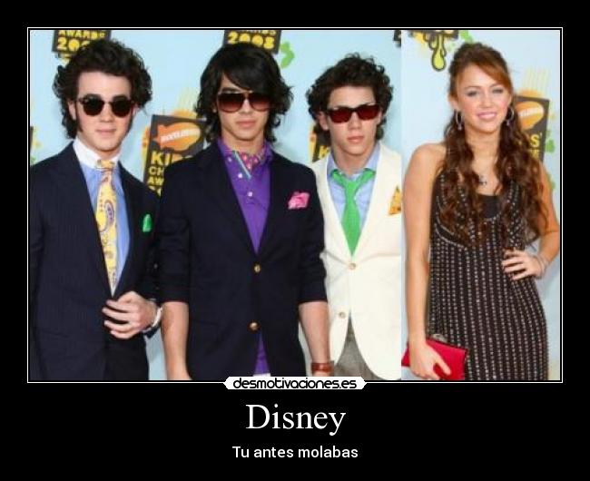 Disney - Tu antes molabas