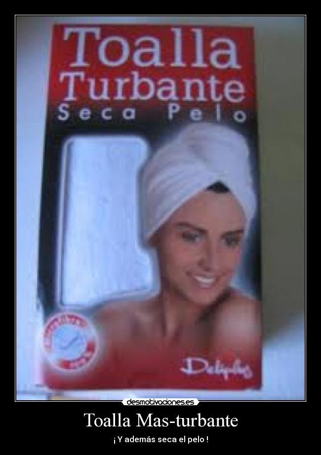 Toalla Mas-turbante -
