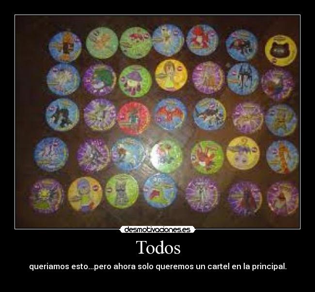 Todos - queriamos esto...pero ahora solo queremos un cartel en la principal.