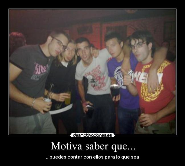 Motiva saber que... -