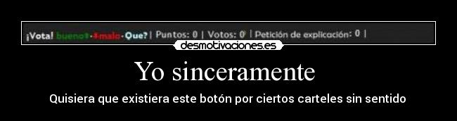 carteles sinceramente amperio desmotivaciones