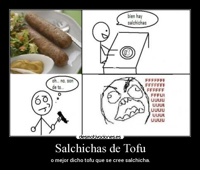 Salchichas de Tofu - 