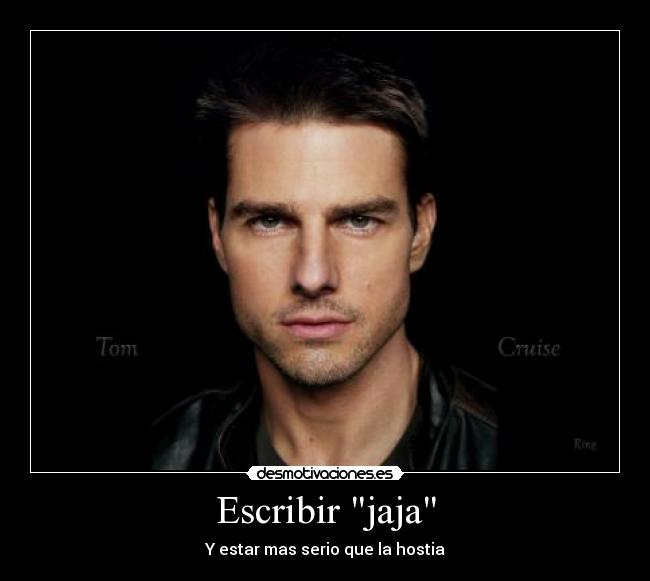 Escribir jaja -