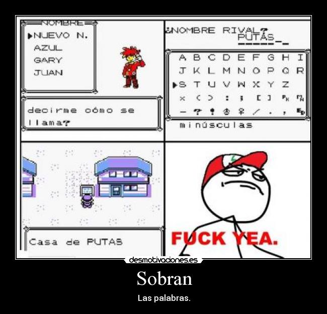 Sobran - Las palabras.