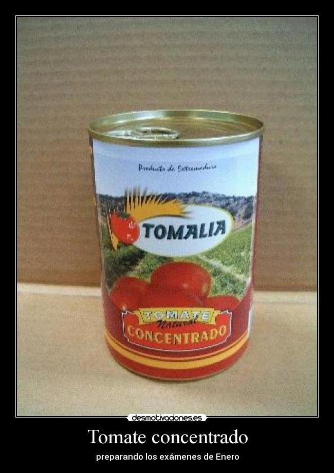 Tomate concentrado -
