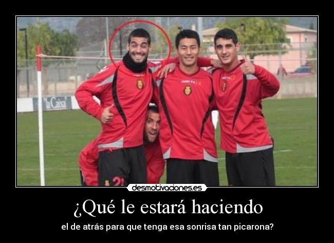 ¿Qué le estará haciendo -