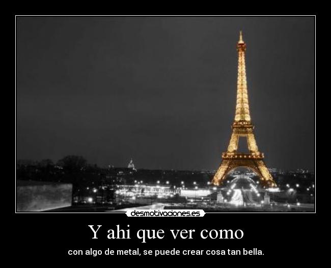 carteles torre eiffel desmotivaciones