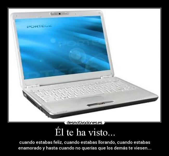 Él te ha visto... - 
