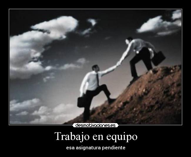 Trabajo en equipo -