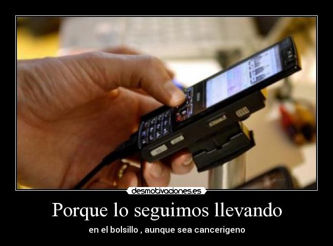 Porque lo seguimos llevando -