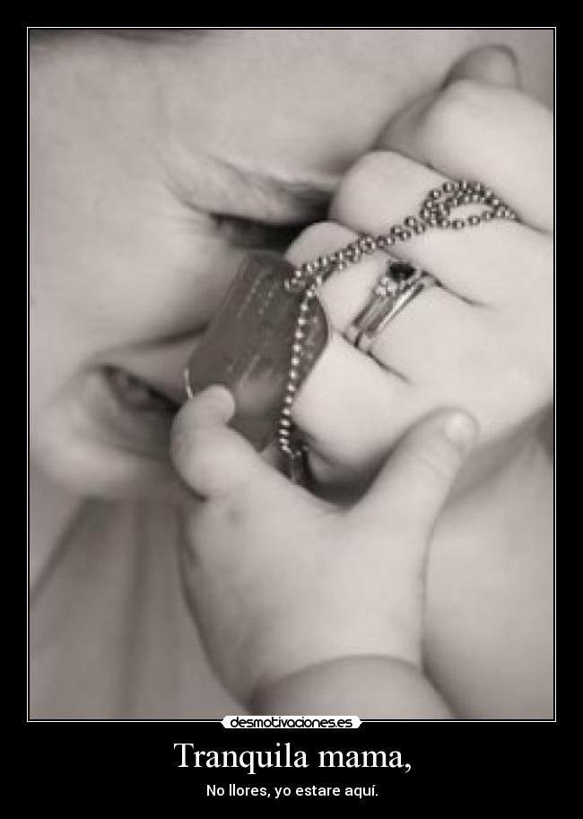 Tranquila mama, - 