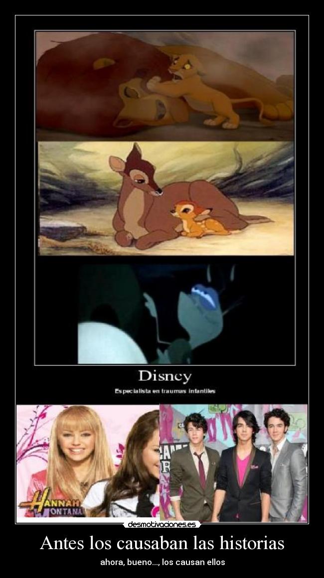 Antes los causaban las historias -