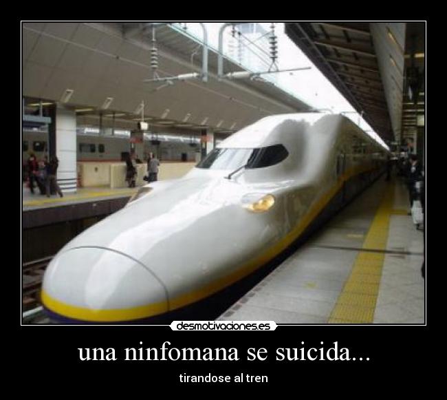 una ninfomana se suicida... - 