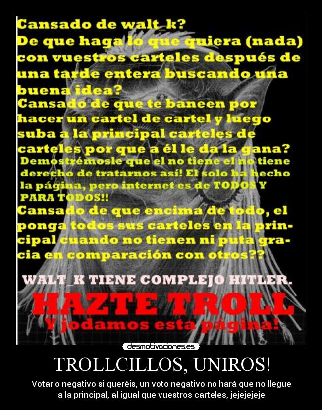 TROLLCILLOS, UNIROS! -
