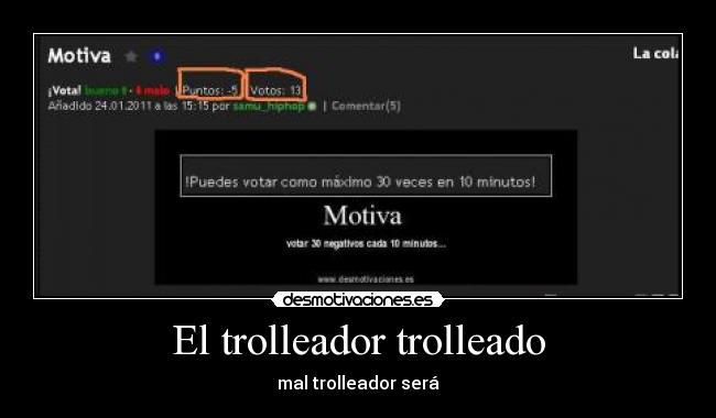 El trolleador trolleado - 