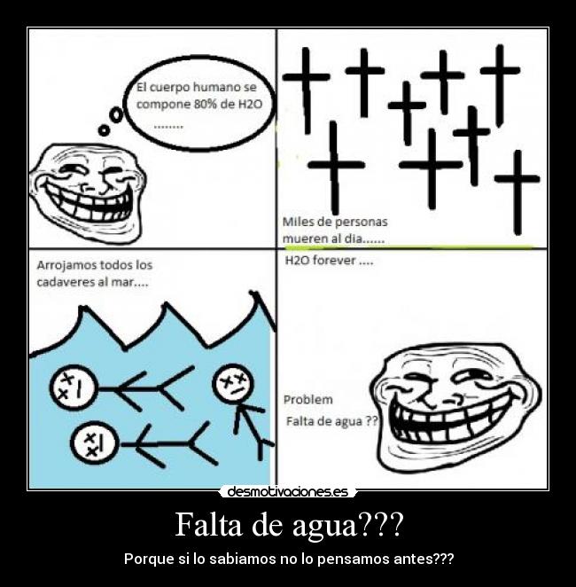 Falta de agua??? -