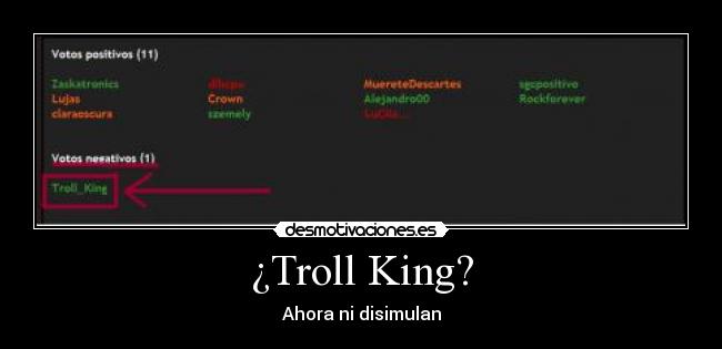 ¿Troll King? -