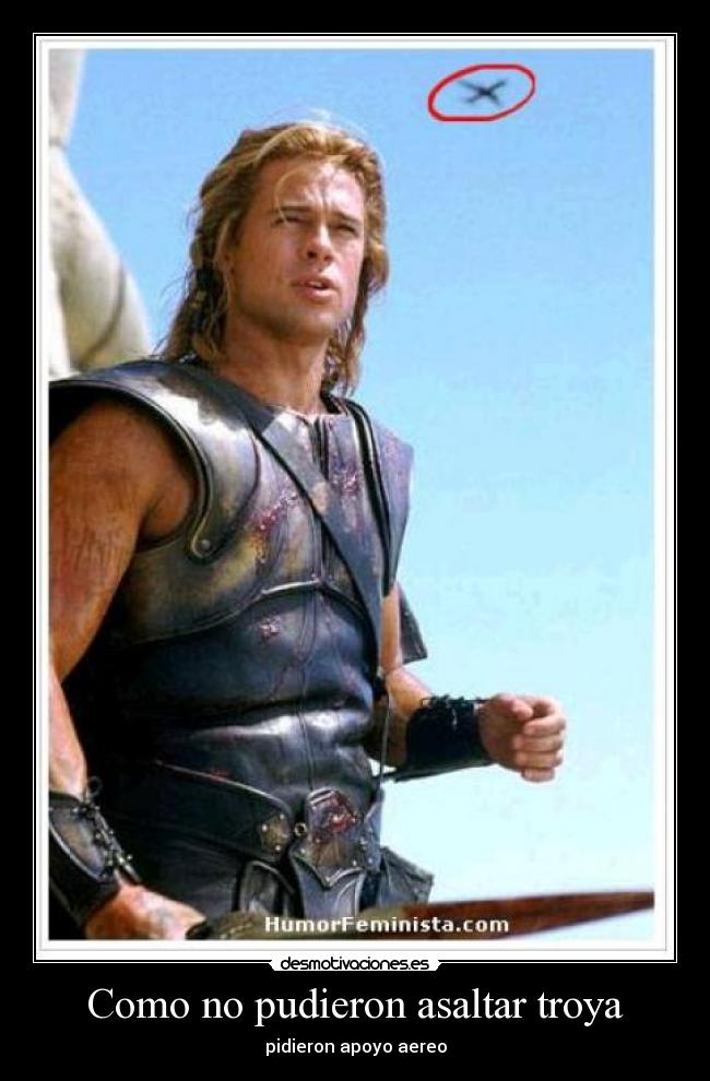 Como no pudieron asaltar troya -