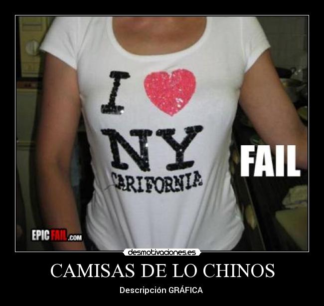 CAMISAS DE LO CHINOS -