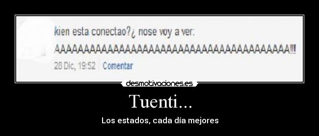 Tuenti... -