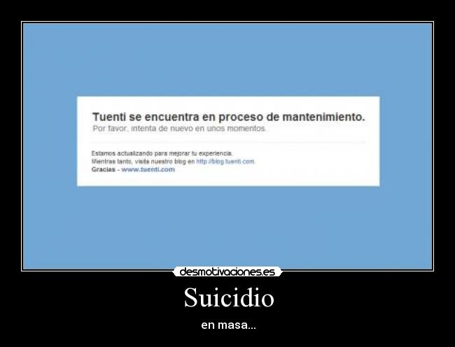 Suicidio - en masa...