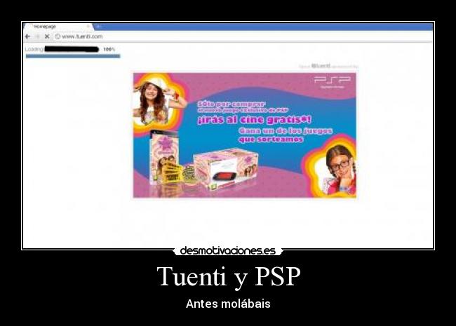 Tuenti y PSP - 