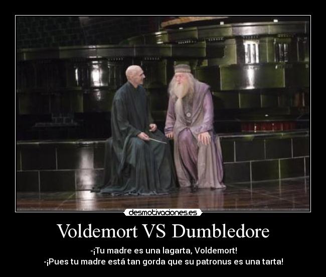 Voldemort VS Dumbledore -