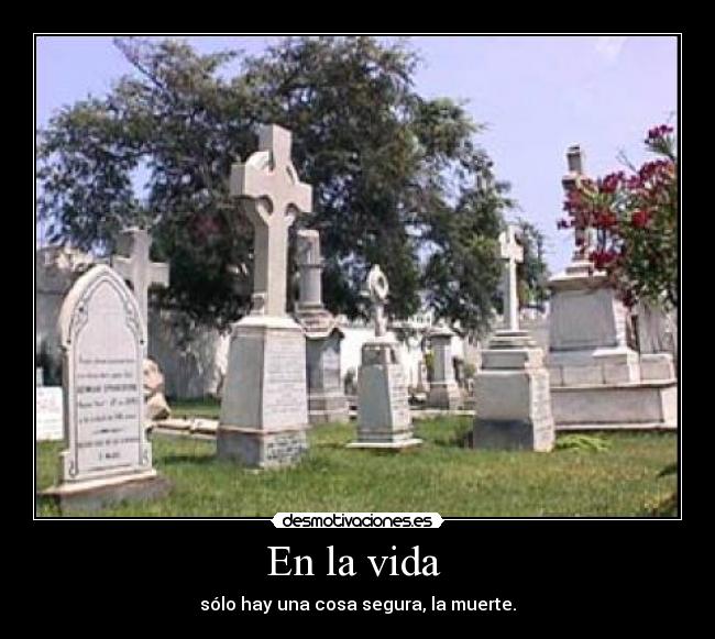 En la vida -