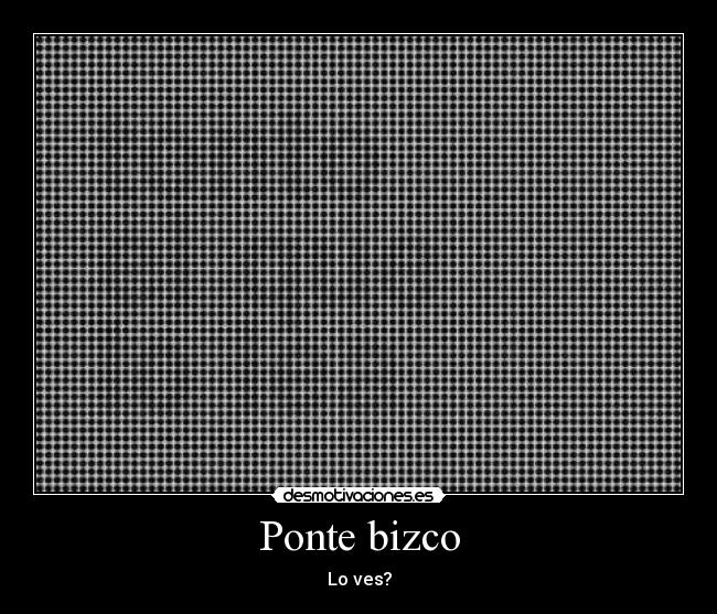 Ponte bizco - Lo ves?