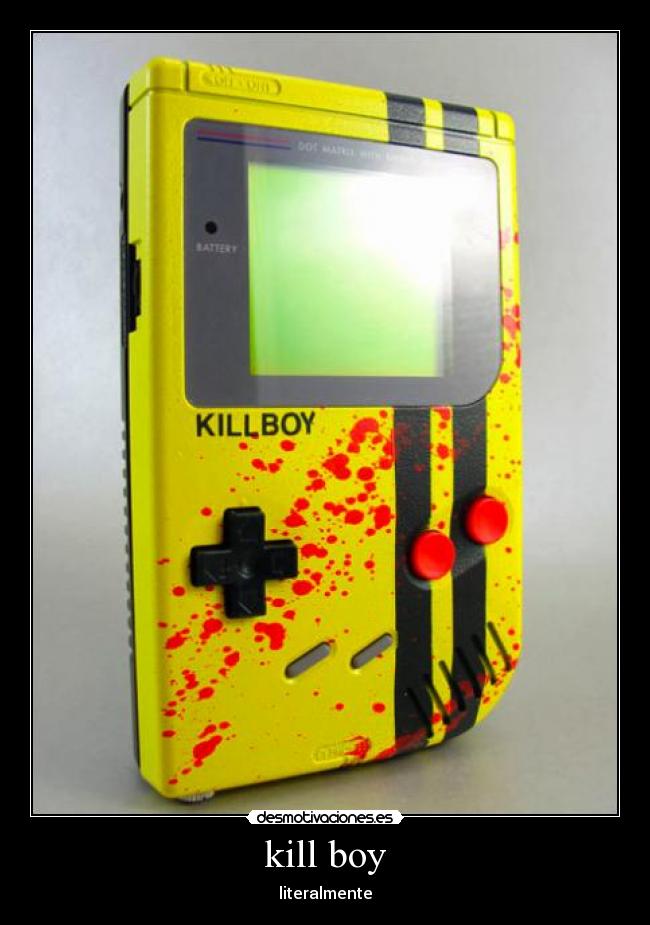 kill boy - literalmente