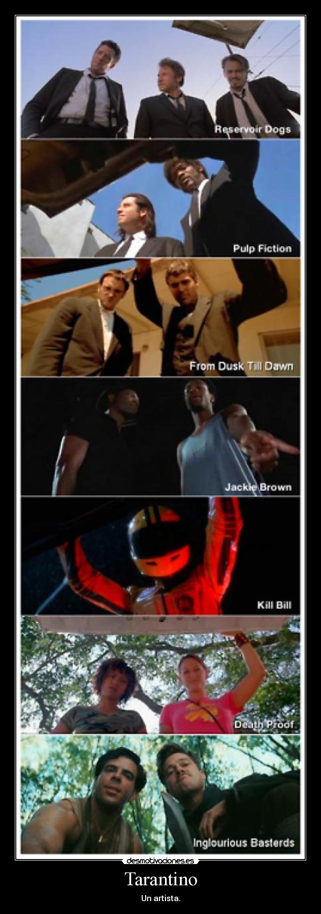 Tarantino - Un artista.