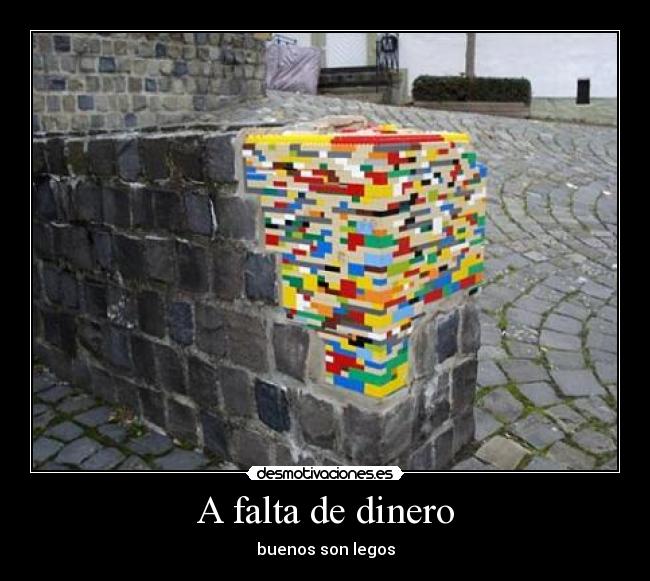 A falta de dinero -