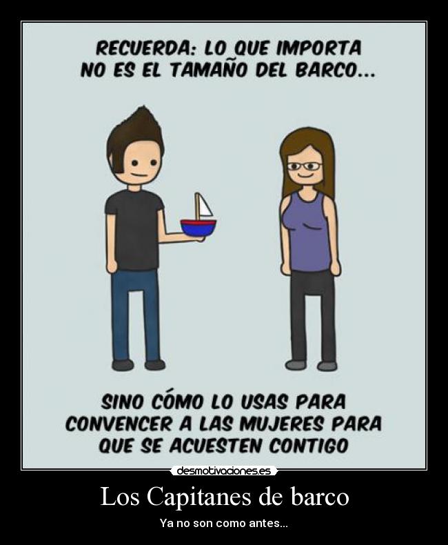 Los Capitanes de barco - 