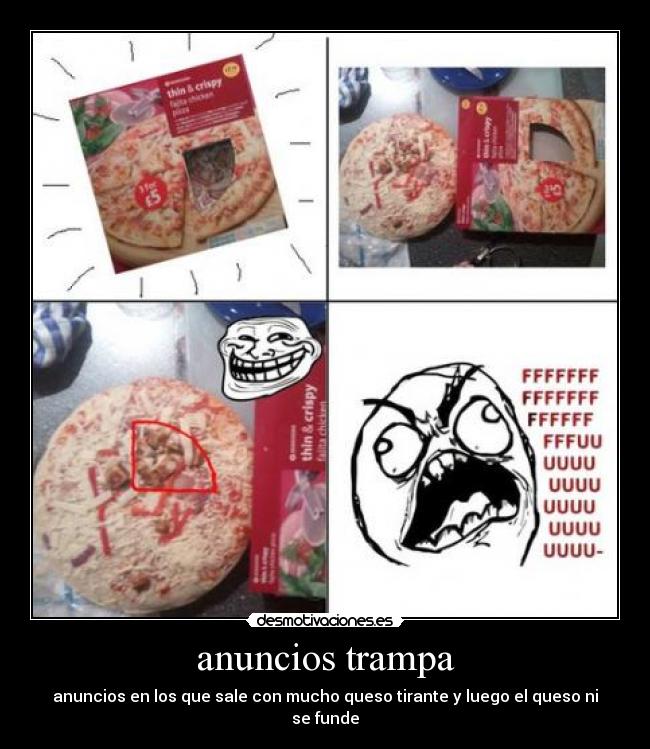 anuncios trampa -
