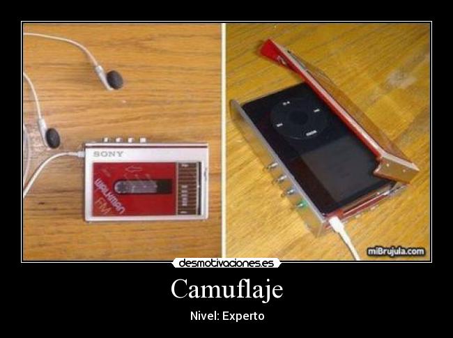 Camuflaje - Nivel: Experto